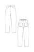 Named Patterns - Aina Trousers and Culottes